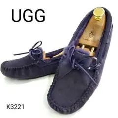 アグ　美品　ダコタ　ムートン　スエード　パープル　23cm