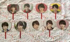 【未開封】嵐 櫻井翔 ミニうちわ 9枚セット 歴代 コンサートグッズ