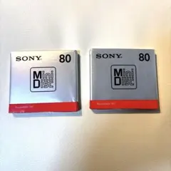 【新品】SONY Mini Disc 80 録音用MD 2枚セット