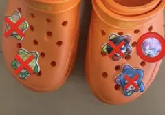AMPTAKCOLORS けちゃサンダルバッジ