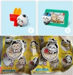 ちいかわ マクド　ハッピーセット　おまけ　すき家　マグネット　セット　4個セット