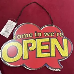 リバーシブル OPEN/CLOSED サインボード　インテリアのサムネイル