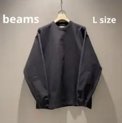 【新品】beams Japanビームス　ヘビーウェイト　ロンT 黒L
