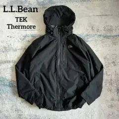 상태좋음 エルエルビーン TEK Thermore 中綿 マウンテンジャケット 黒