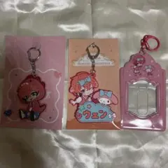 赤城ウェン ラバーキーホルダー フォト風カードホルダー