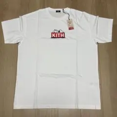 KITH × PEANUTS DOGHOUSE BOX LOGO Tee