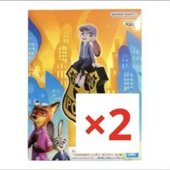 ズートピア2 モニタートップフィギュア　ジュディ・ホップス 2個