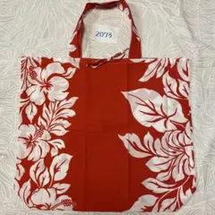 ハンドメイド❤️エコバッグトートバッグハワイアンファブリック