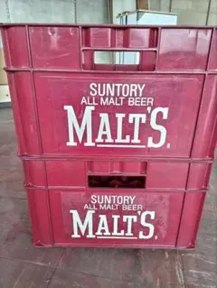 短期出品　Suntory MALT'S ビールケース
