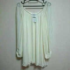 新品、未使用☆one*wayシフォンワンピース