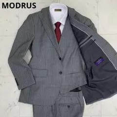 MORLES モアレス ダブルスーツ セットアップ グレージュ M～L 春夏物