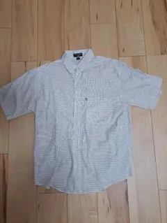 Polo Jeans Co. チェック柄半袖シャツ L USA製