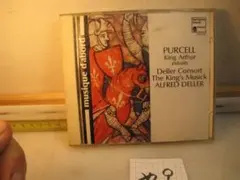 【や9】ヘンリー・パーセル CDキングアーサー（DELLER CONSORT)