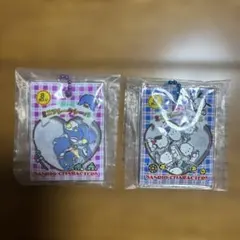 サンリオシャカシャカフレークシール風チャーム あひるのペックル ポチャッコ