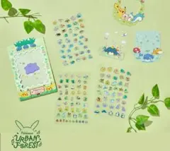 韓国ポケモンポップアップ シークレットフォレストシリーズの ステッカーセットのサムネイル