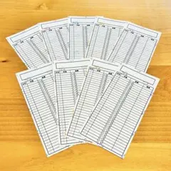 入出金管理シート 月謝 積立 封筒貯金 家計管理 袋分け貯金 家計簿 フラワーのサムネイル