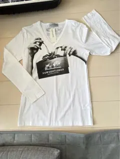 ◆ 新品◆BUFFALOBOBS バッファローボブス ホワイト 長袖Tシャツ◆のサムネイル