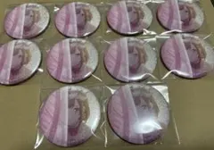 グリッター缶バッジ　絵名