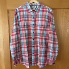 柄シャツ l