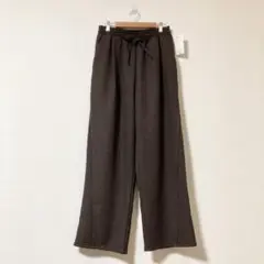 SUNNY HOUSE/サニーハウス ドロストイージーパンツ ブラウン M