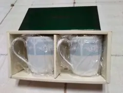 Noritake レースウッドゴールドマグカップ 2個セット