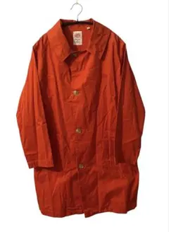 ダントン　タフタコート　オレンジ　ロング　スプリング　ハーフ　コットン