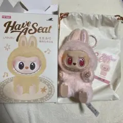 正規品 Have A Seat ラブブ DADA ピンク LABUBU Have a Seat ラブブ ぬいぐるみ DADA ピンク - メルカリ