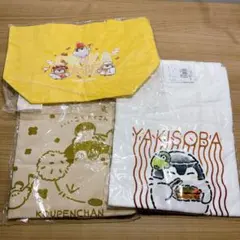 コウペンちゃん Tシャツ ランチトート 大阪 大きめトートバッグ 関西 セット⑥