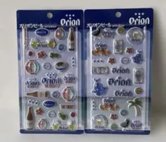 沖縄限定 オリオンビール ステッカー ドロップシール 2枚セット