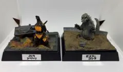 ゴジラ名鑑(2000年) モスラ対ゴジラ　ゴジラvsデストロイア　2点セット