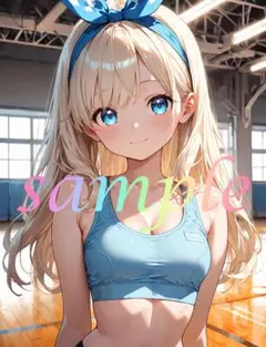 c746 かわいい イラスト アニメ A4ポスター
