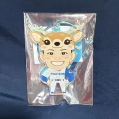 ファイターズ　ガチャガチャ　西川遥輝　エゾシカ　オーロラキーリング