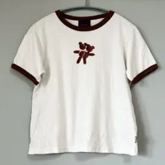 【希少】Heaven by Marc JacobsリンガーTシャツ クマMサイズのサムネイル