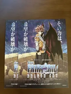 フェアリーテイル DRAGON CRY フライヤー