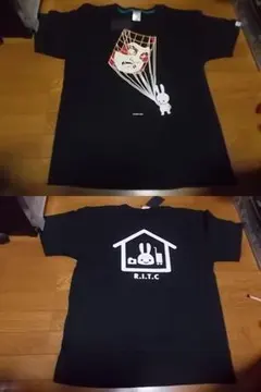 cune XL キューン Tシャツ 新潟県 47都道府県 旅行 蛸 黒 正月