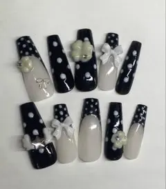 ドット 羽 ウィッシュコア シズニルック リボン クローバー フレンチ キラキラ