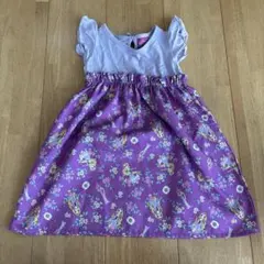 Disney Princess ワンピース 100cm 紫