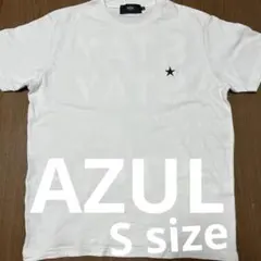 AZUL ホワイト Tシャツ Sサイズ
