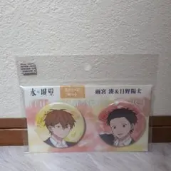 氷の城壁 雨宮湊 コラボカフェ ハート型缶バッジ - メルカリ