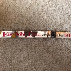 キスマイ 銀テープ