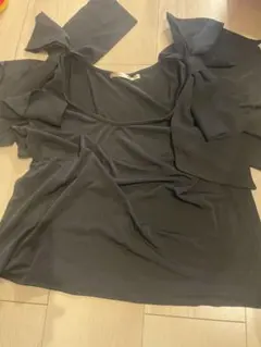 バイバイ　肩リボンブラウス　ワンウェイ