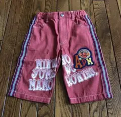 アンパンマン　ハーフパンツ　95  赤