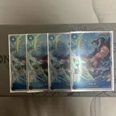 マルコ　SR 4枚　ワンピースカード　ザベスト