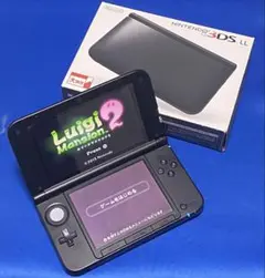 ☆ニンテンドー3dsll ブラック 中古☆整備.洗浄済み