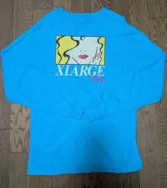 【希少】XLARGE ロングTシャツ バックプリント M