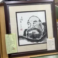 殿村進、阿弥陀如来 額装 日本画 初代絵馬龍 - メルカリ