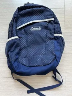 KIDS Coleman ネイビードットリュック