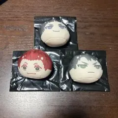 ハイキュー 岩泉一 おまんじゅう 4個 セット にぎにぎマスコット
