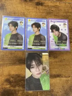 NCT WISH LOG in SEOUL MD ランダムトレカ シオンセット