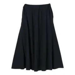 アメリカンホリック リラックスカットフレアスカート ネイビー M